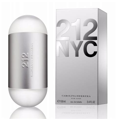 perfume 212 carolina herrera eau de toilette feminino 100ml